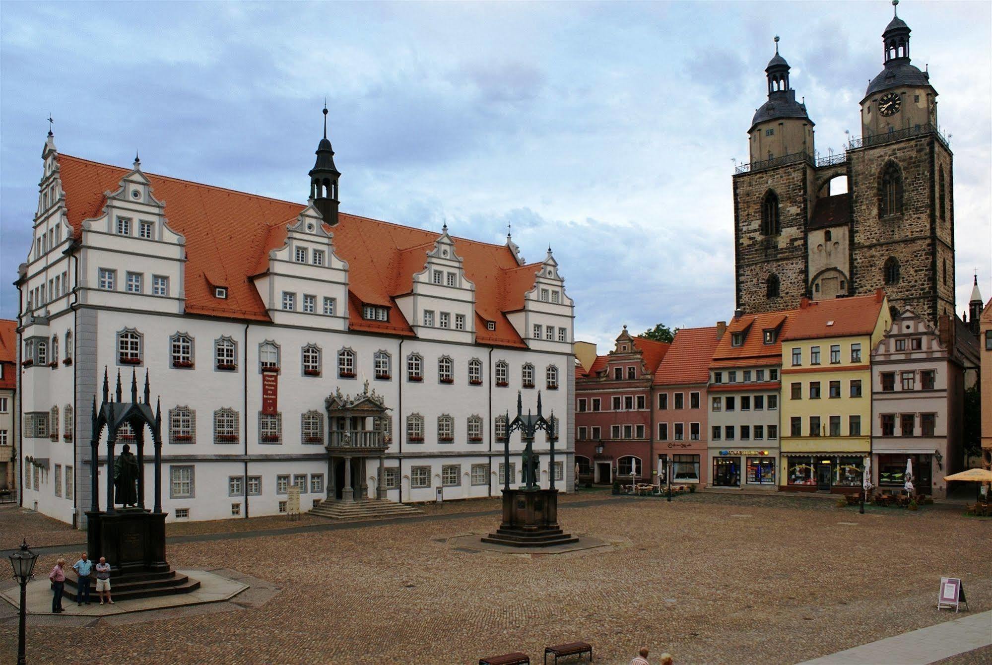 Ringhotel Schwarzer Baer Wittenberg Kültér fotó